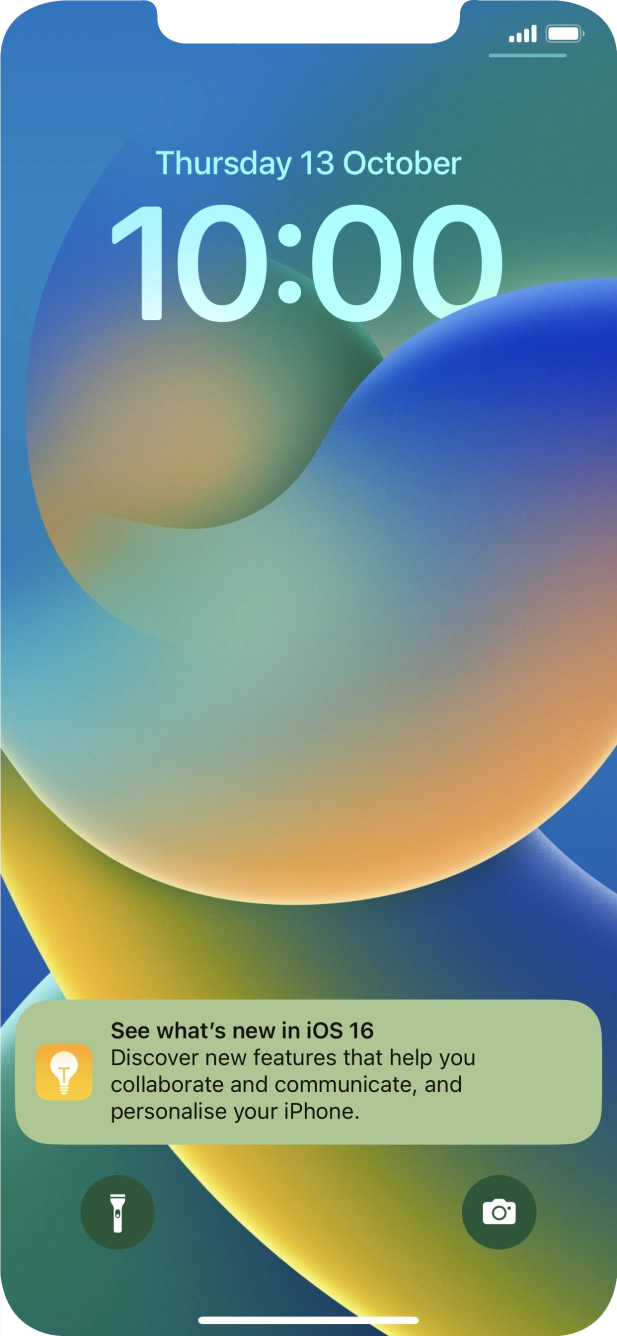 Press the required notification and follow the instructions on the screen to use the selected function. Press the required notification and follow the instructions on the screen to use the selected function.