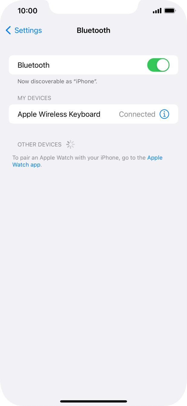 Slide your finger upwards starting from the bottom of the screen to return to the home screen.