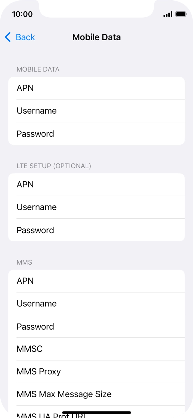 Press APN and key in wap.o2.co.uk. Press APN and key in wap.o2.co.uk.