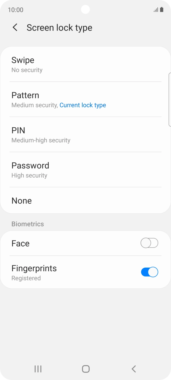 Press None. Press None.