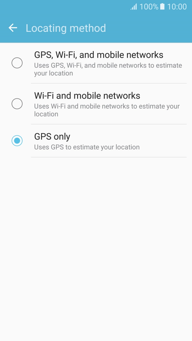 If you select GPS, Wi-Fi, and mobile networks, your phone can find your exact position using the GPS satellites, the mobile network and nearby WiFi networks. Satellite-based GPS requires a clear view of the sky. If you select GPS, Wi-Fi, and mobile networks, your phone can find your exact position using the GPS satellites, the mobile network and nearby WiFi networks. Satellite-based GPS requires a clear view of the sky.