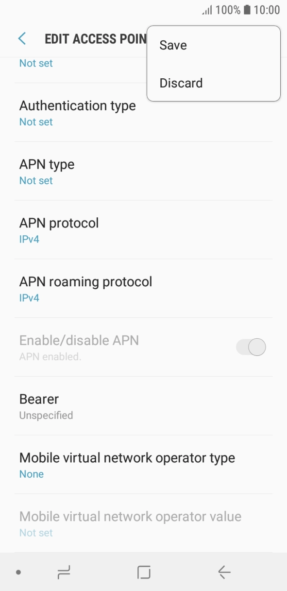 Press Save. Press Save.