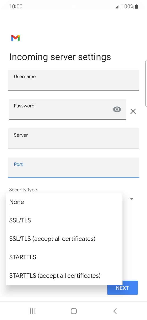 Press None. Press None.
