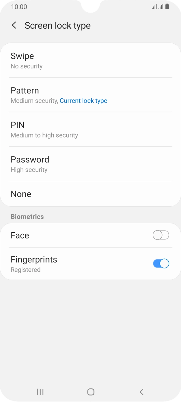 Press None. Press None.