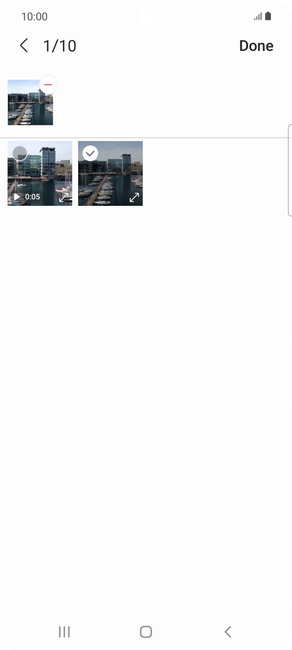 Press Done. Press Done.