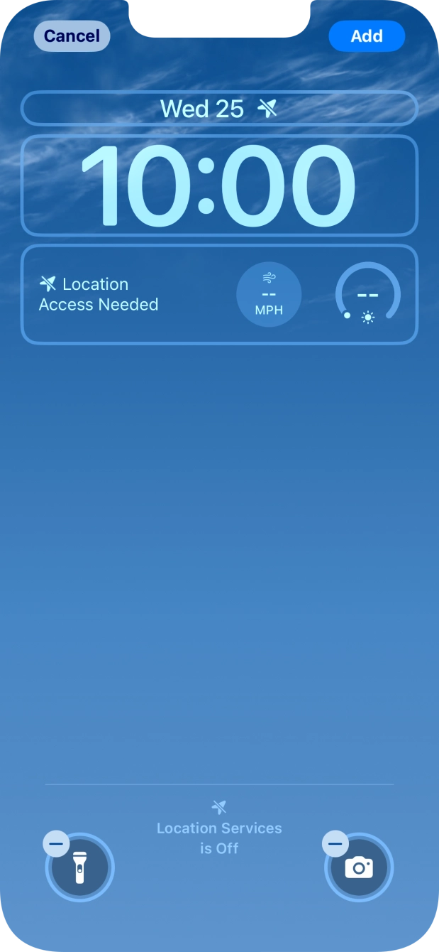 To customise the way the lock screen date is displayed, press the date widget and follow the instructions on the screen to select the required widget display mode. To customise the way the lock screen date is displayed, press the date widget and follow the instructions on the screen to select the required widget display mode.