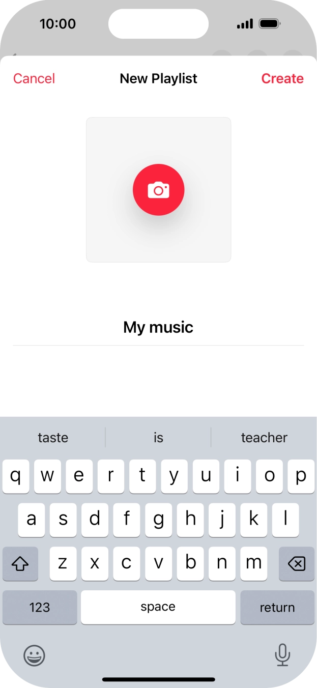 Press Create. Press Create.