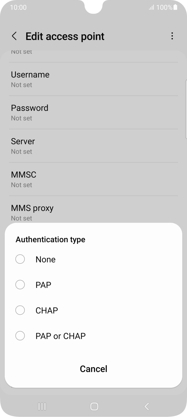 Press PAP. Press PAP.