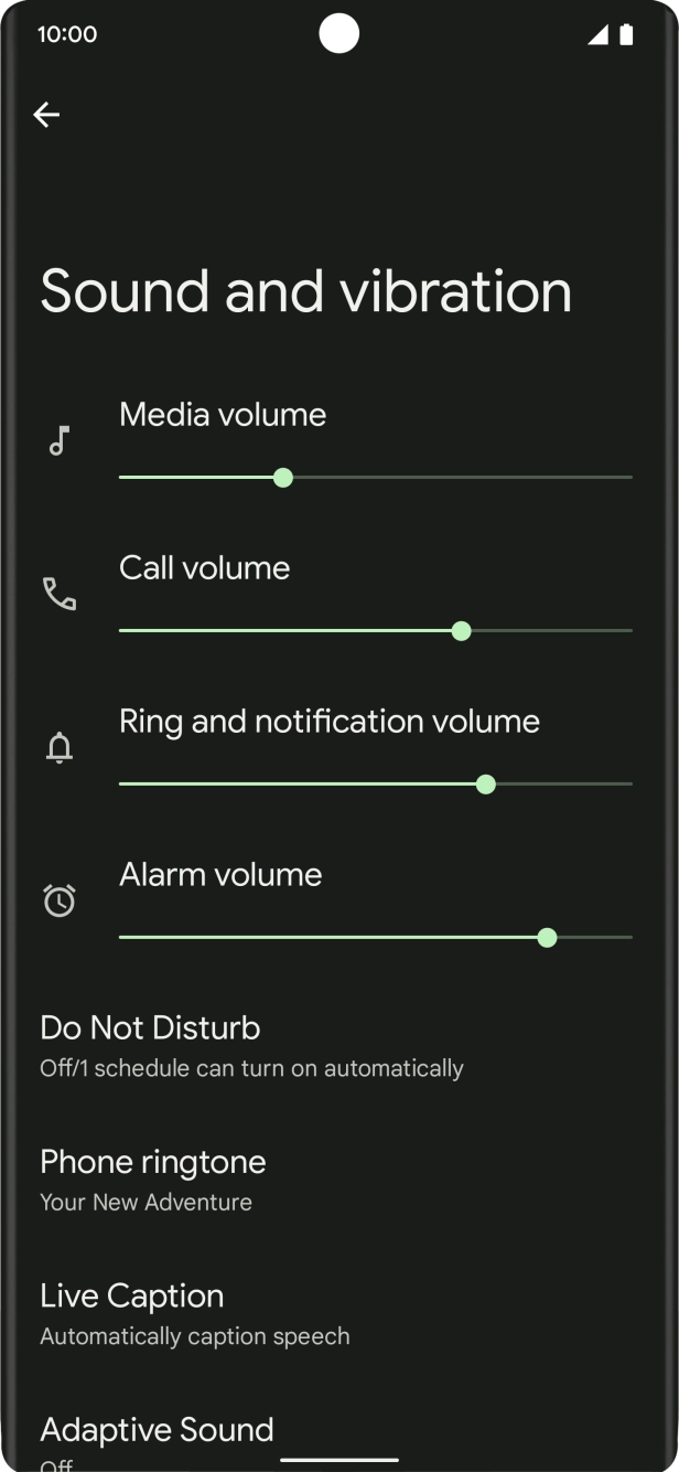 Press Phone ringtone.