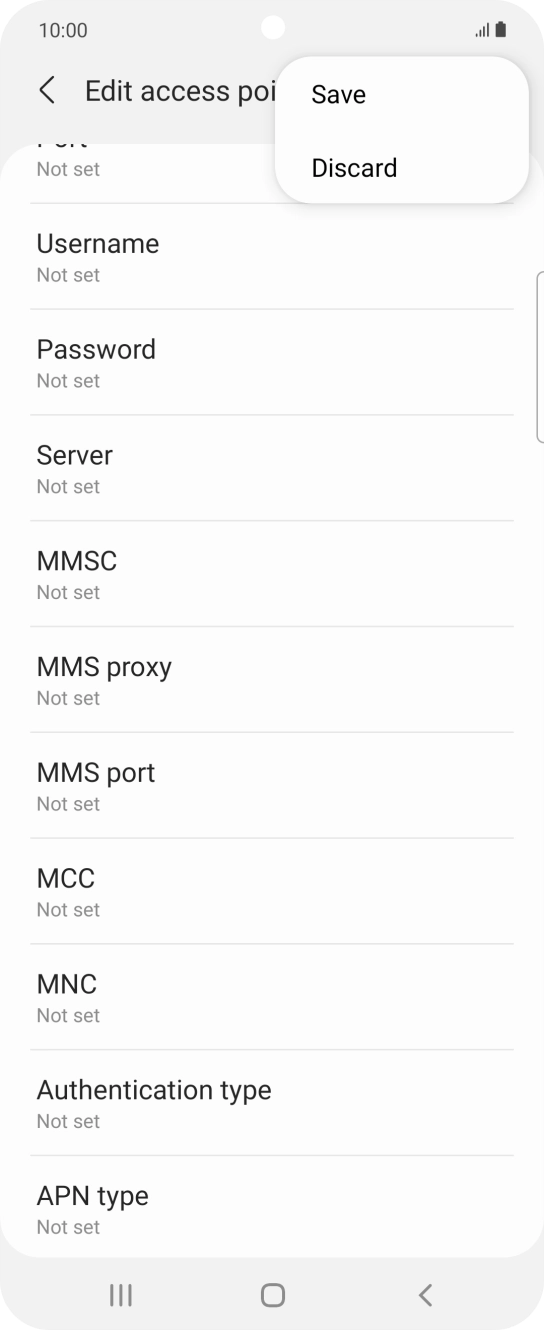 Press Save. Press Save.