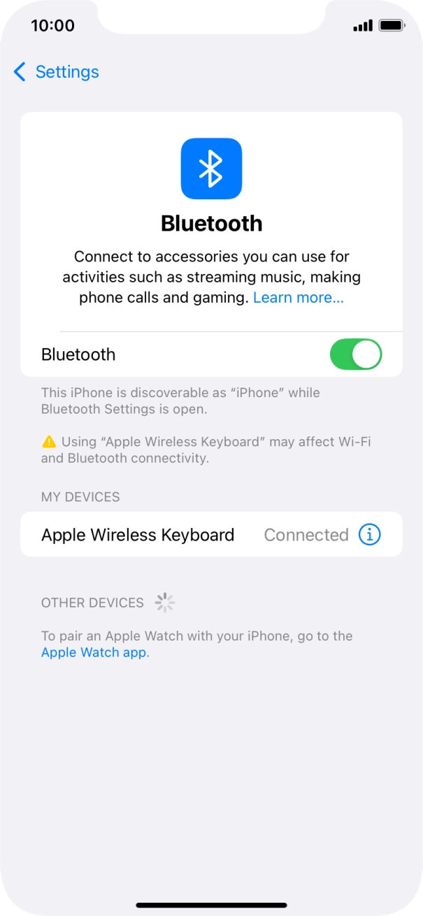 Slide your finger upwards starting from the bottom of the screen to return to the home screen.
