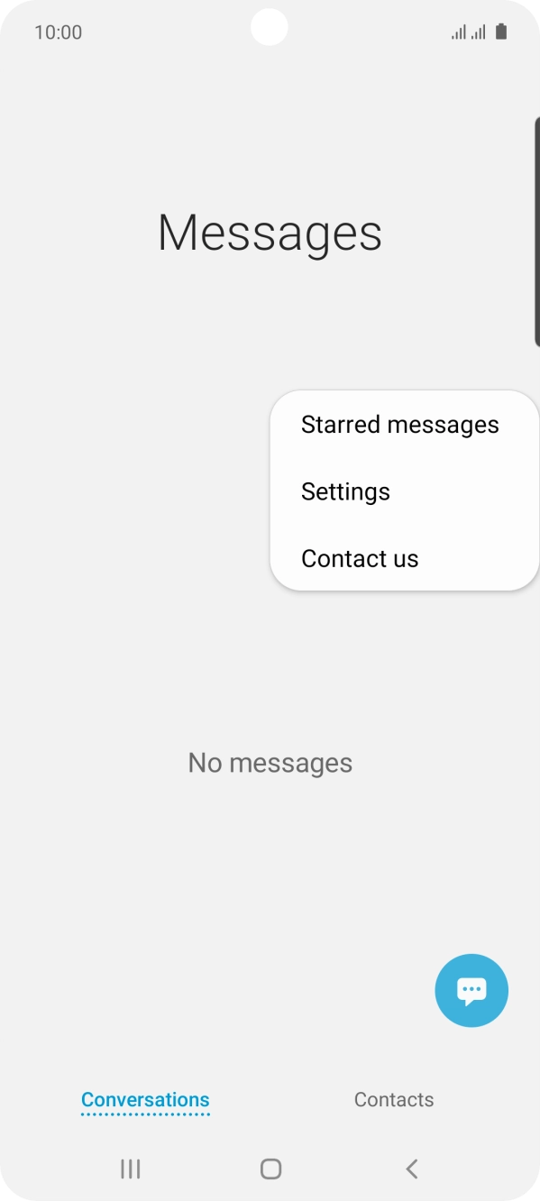 Press Settings. Press Settings.