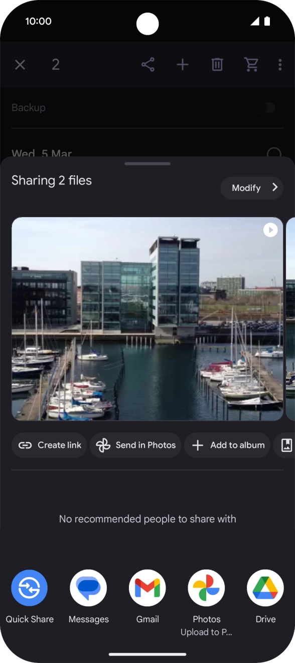 Press Drive. Press Drive.