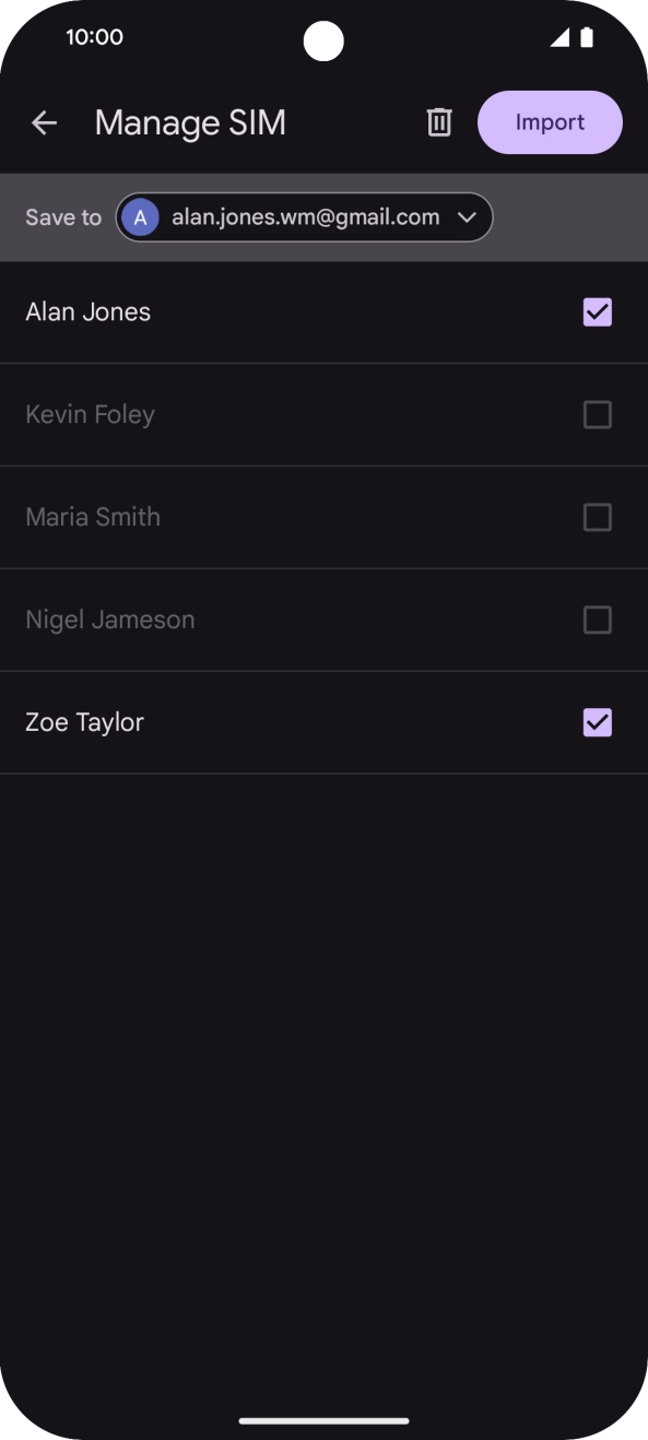 Press the drop down list next to 'Save to'.