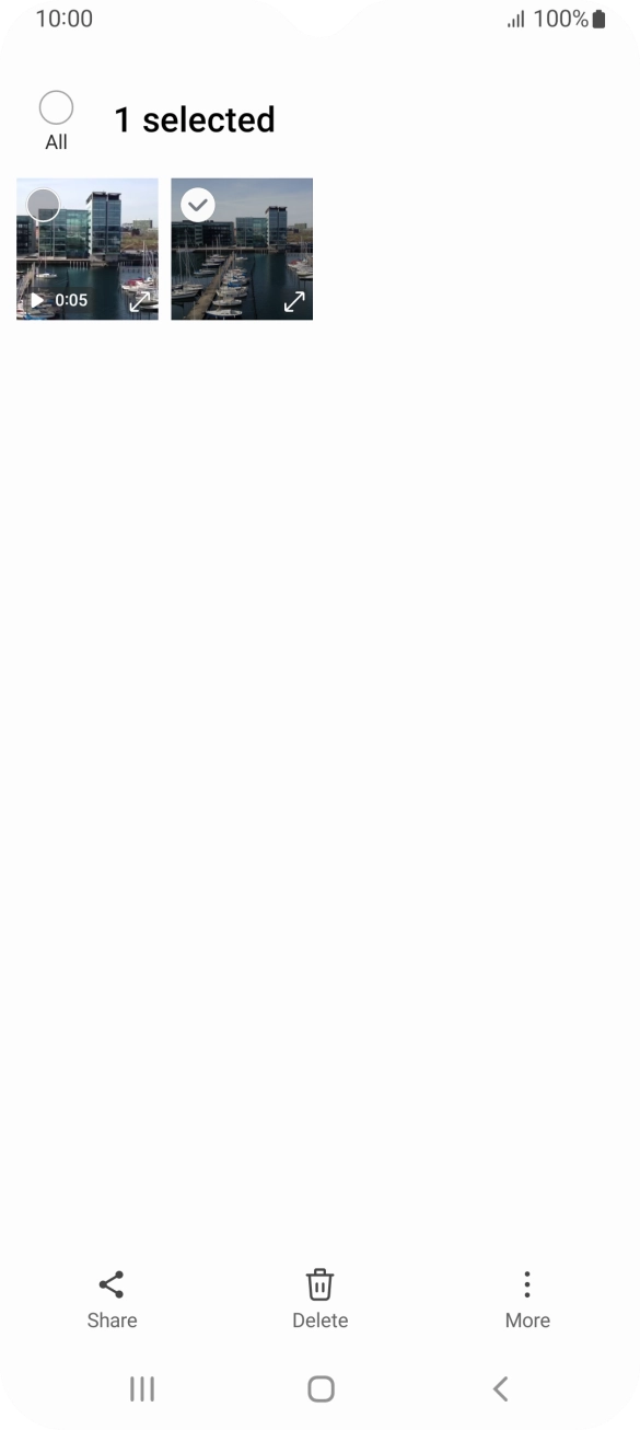 Press the field above 'All'.