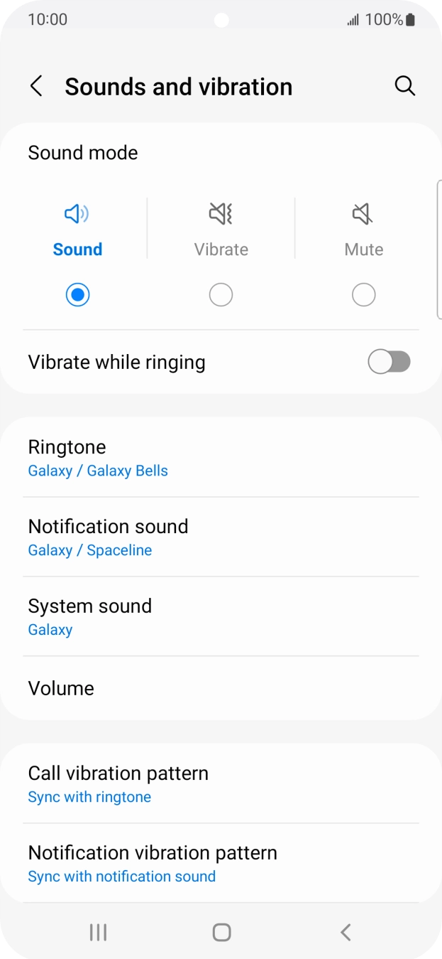 Press Ringtone.