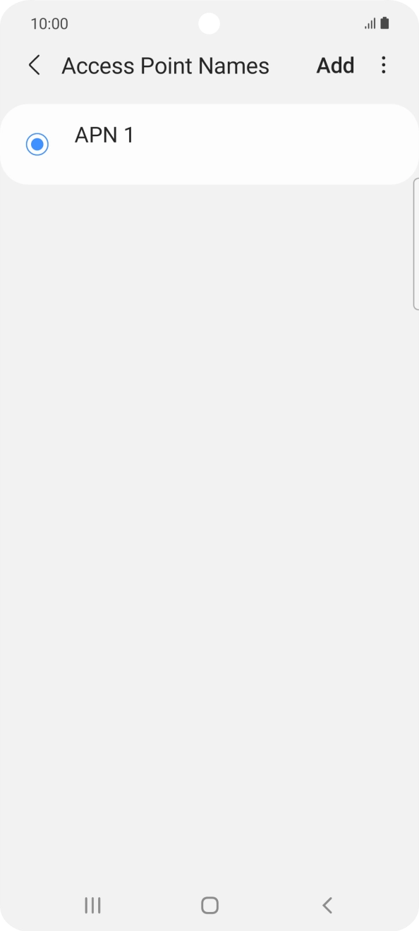 Press Add. Press Add.