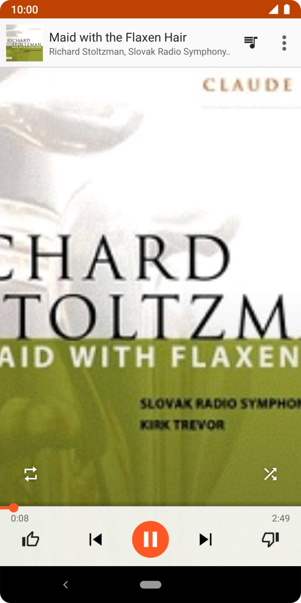 Press arrow right to go to the next audio file. Press arrow right to go to the next audio file.