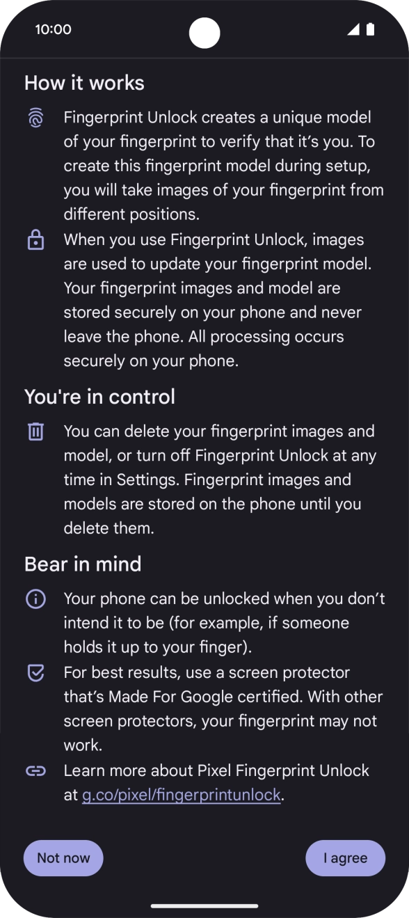 Press I agree. Press I agree.