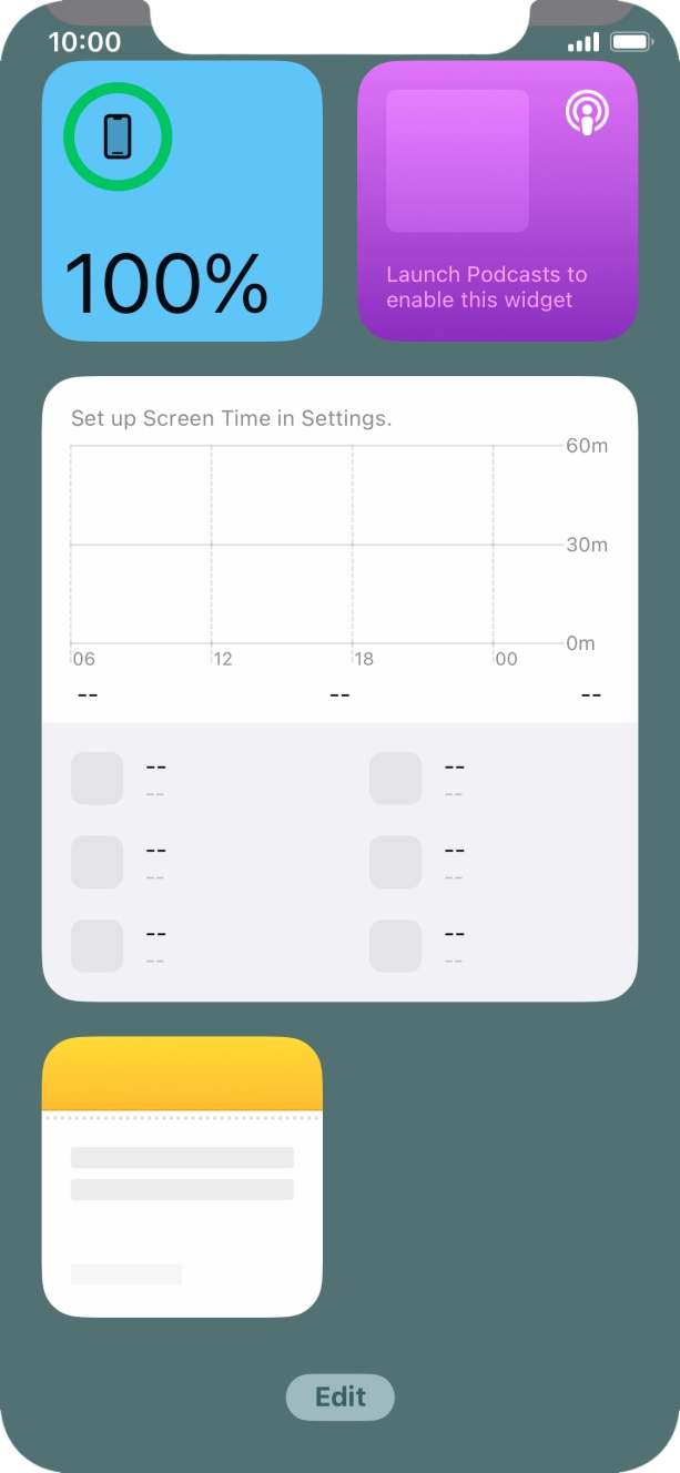 Press Edit. Press Edit.