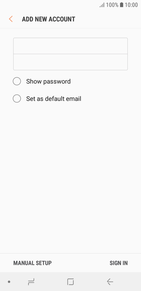 Press SIGN IN. Press SIGN IN.