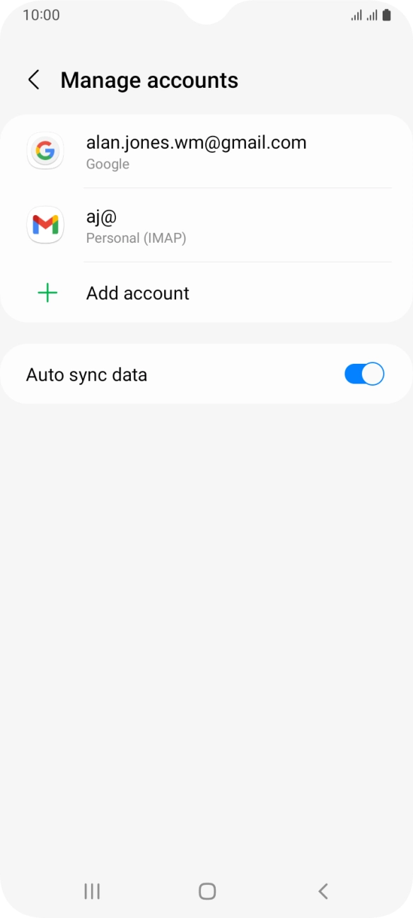 Press the Home key to return to the home screen. Press the Home key to return to the home screen.