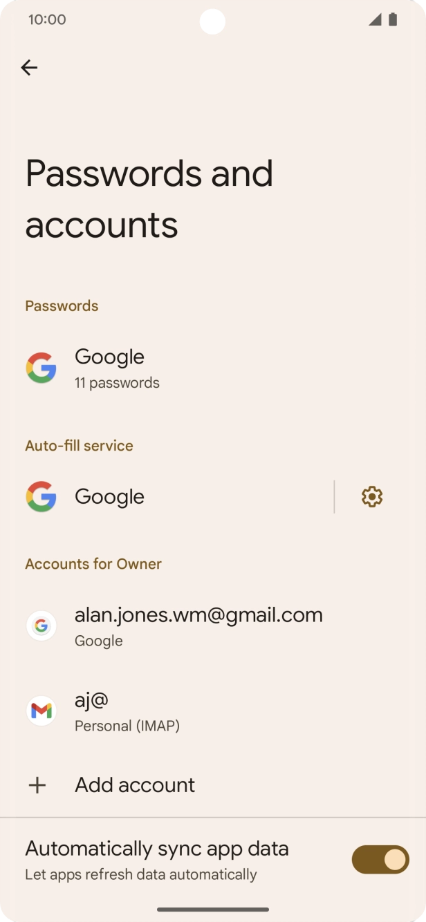 Slide your finger upwards starting from the bottom of the screen to return to the home screen.