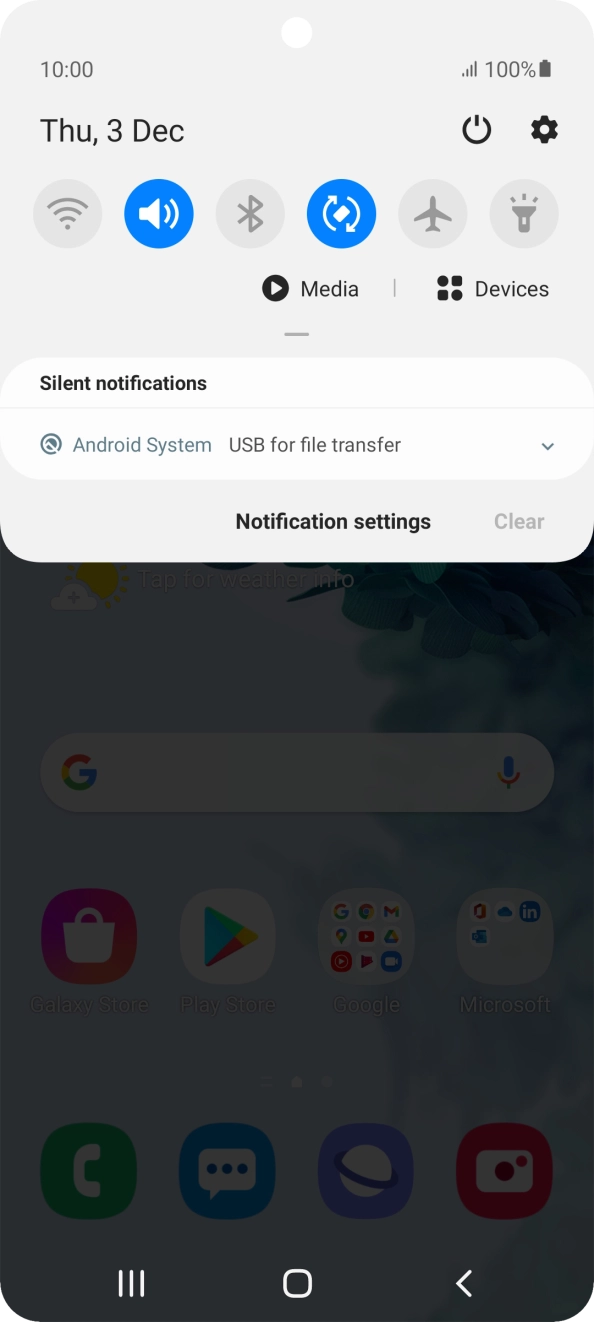 Press Android System. Press Android System.