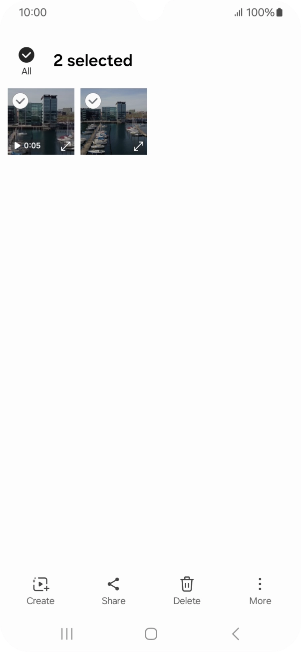 Press Share. Press Share.