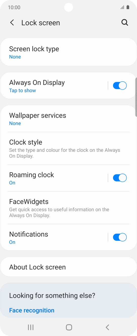 Press the Home key to return to the home screen. Press the Home key to return to the home screen.