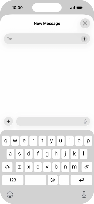 Press the add icon.