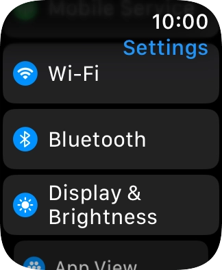 Press Wi-Fi.