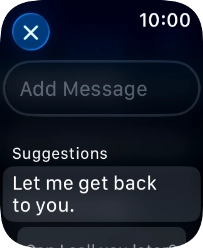 Press Add Message.