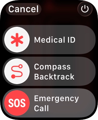 Press and hold the Side button to access the emergency call function. Press and hold the Side button to access the emergency call function.