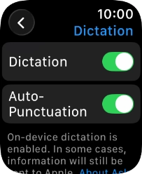 Press the Digital Crown several times to return to standby mode.