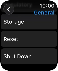 Press Reset.