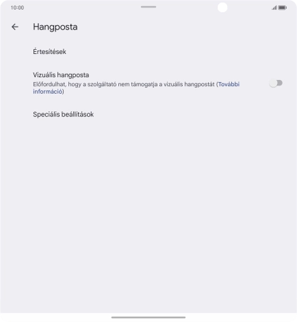 Válaszd a Speciális beállítások lehetőséget.