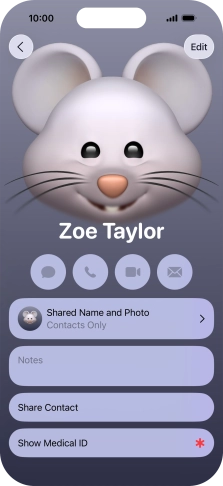 Slide your finger upwards starting from the bottom of the screen to return to the home screen.