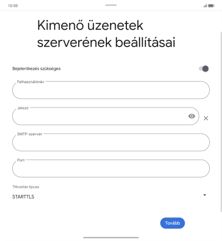 Kattints a „Bejelentkezés szükséges” melletti csúszkára a funkció bekapcsolásához.