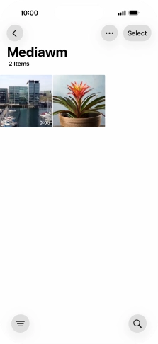 Open the app or screen you want to record.