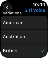 Follow the instructions on the screen to select the required settings.