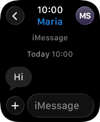 Press iMessage.