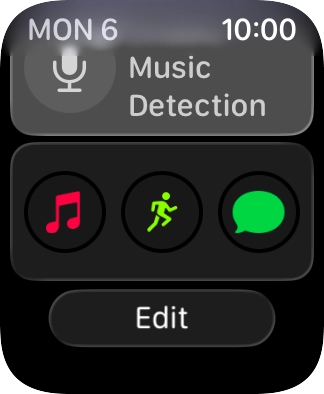 Press and hold Edit.