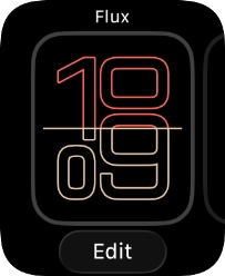 Slide your finger left on the screen.
