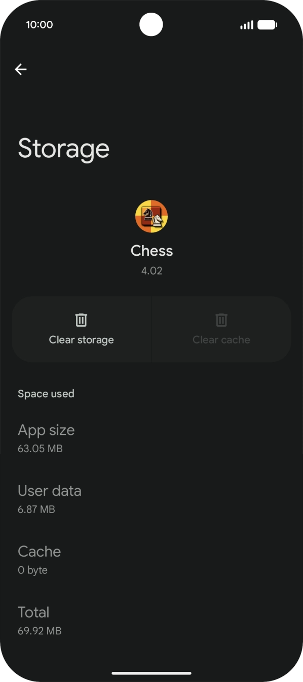 Slide your finger upwards starting from the bottom of the screen to return to the home screen.