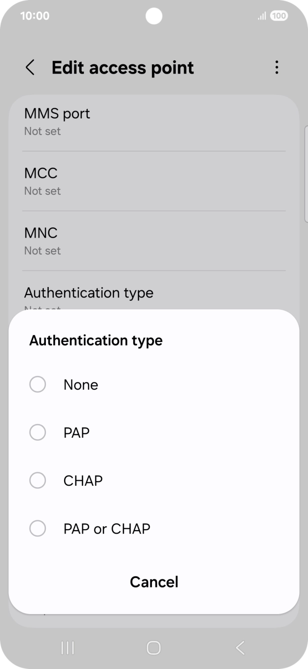 Press PAP. Press PAP.