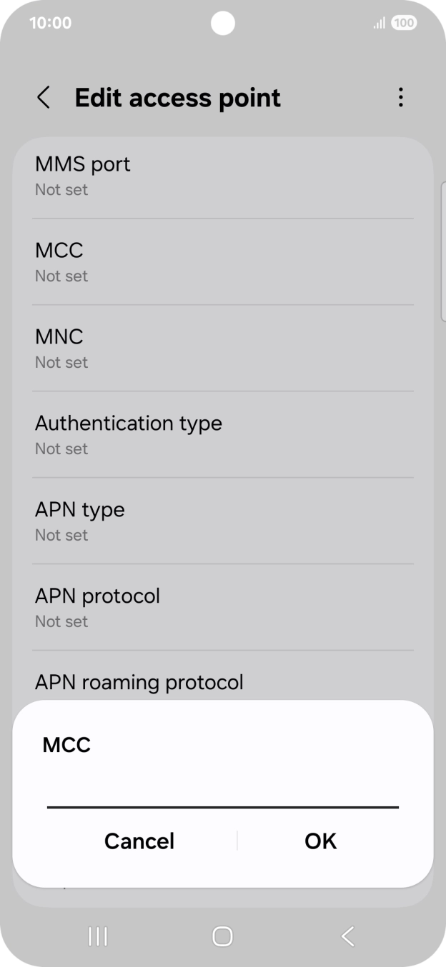 Key in 234 and press OK. Key in 234 and press OK.