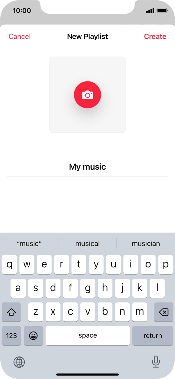 Press Create. Press Create.