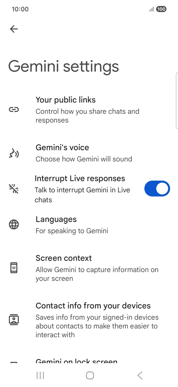 Follow the instructions on the screen to select the required settings. Follow the instructions on the screen to select the required settings.