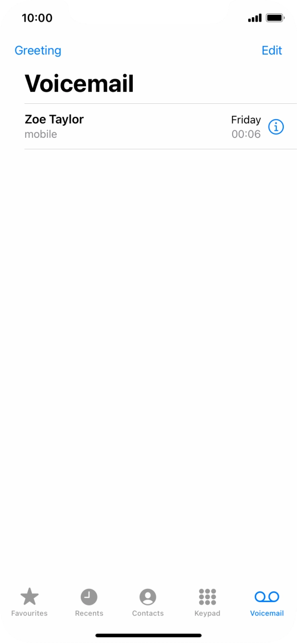 Press the required message. Press the required message.